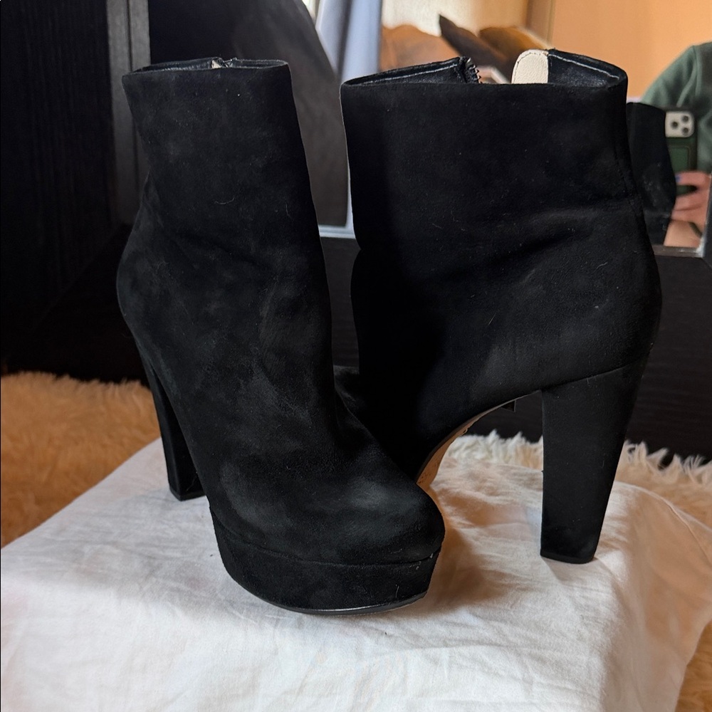 Michael Kors Frenchie Platform Booties